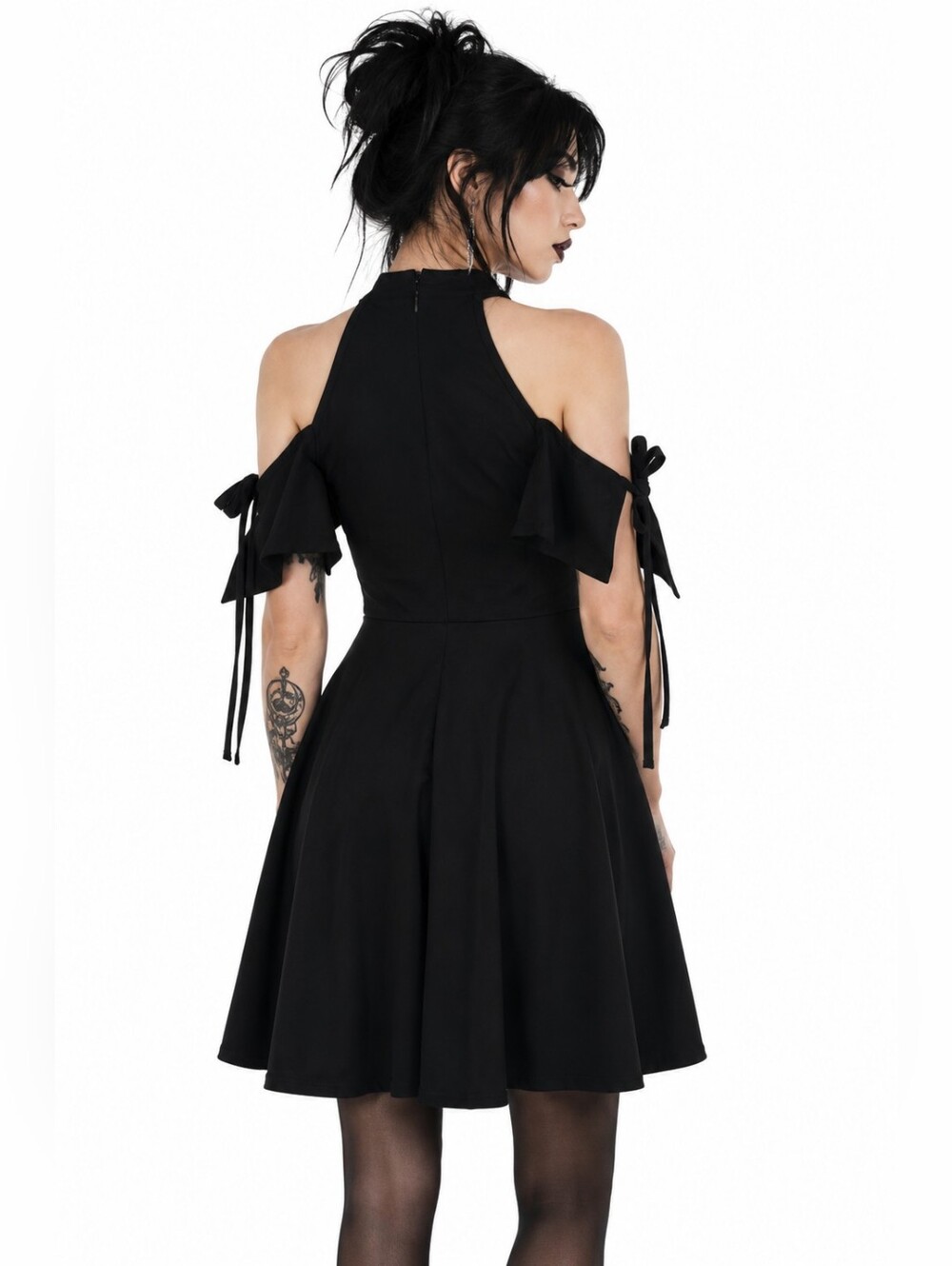 Forbidden Alchemy Moon Cutout Dress - Picture 3 of 12